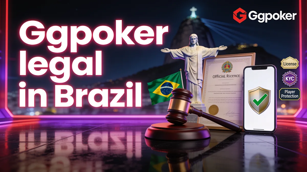 A GGPoker é Legal e Segura no Brasil?: guia de ggpoker para jogadores no Brasil